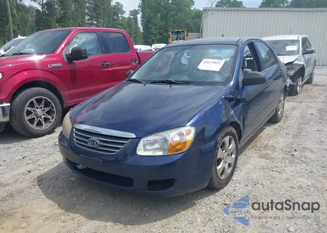 2009 Kia Spectra Ex z USA, uszkodzony, nr VIN KNAFE221995598549